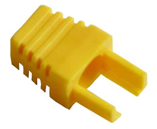 Manchon type surmoulage Jaune - Paquet de 10 pcs EOL