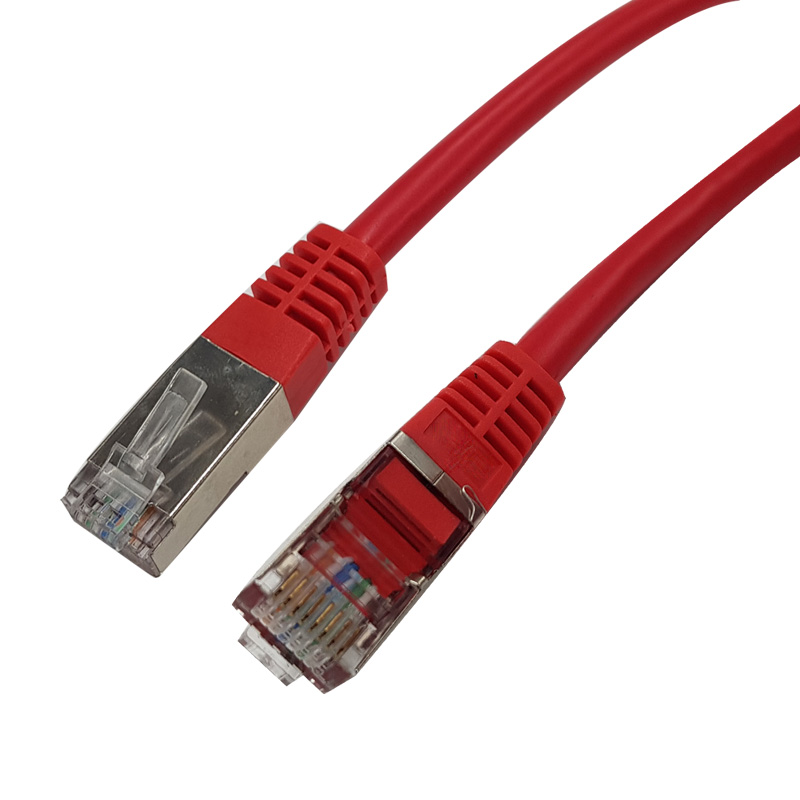 Cordon Cat 6 FTP Rouge - 4m