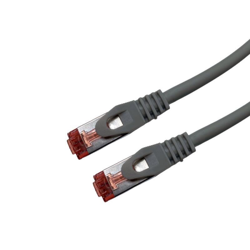 Cat 6a SSTP LSOH GRIS Snagless avec fiche de test - 5m