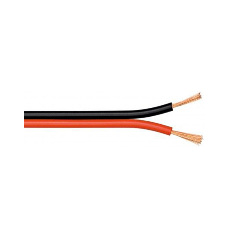 Bobine câble HP - 2x1.5mm² - noir et rouge - 100m