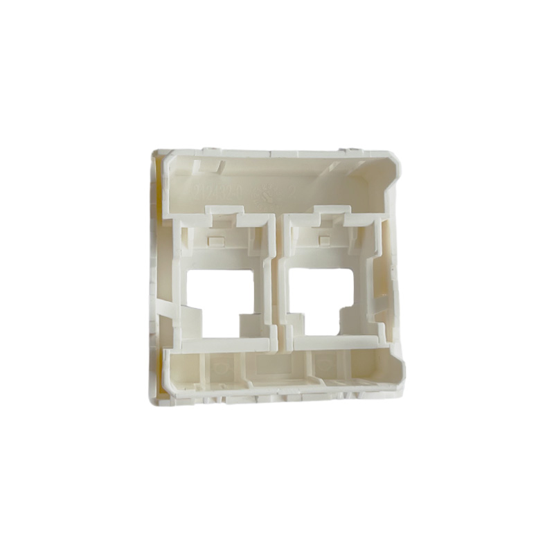 Face avant 45x45 pour 2 RJ45 - blanc - 3M