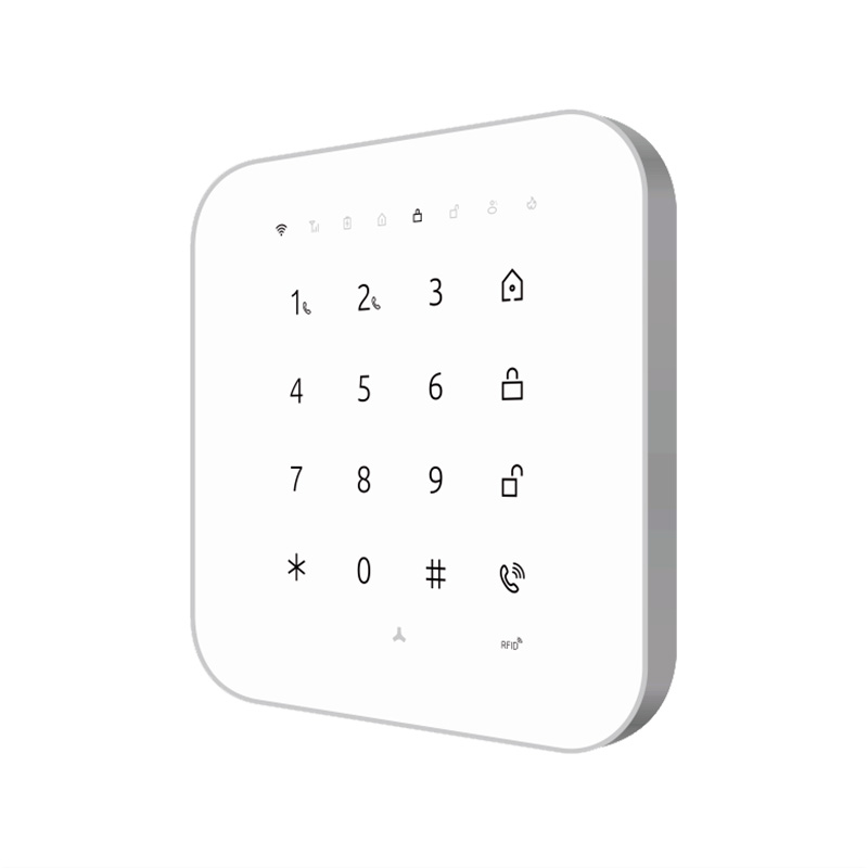 MAKYTA - KIT clavier tactile wifi/GSM - système alarme - détect. mouv