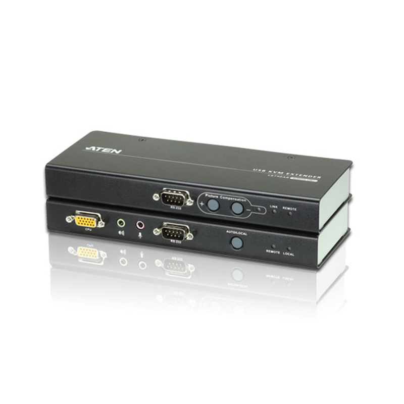 ATEN - CE750A - Système d'extension KVM Cat5 VGA/Audio USB 1280x1024
